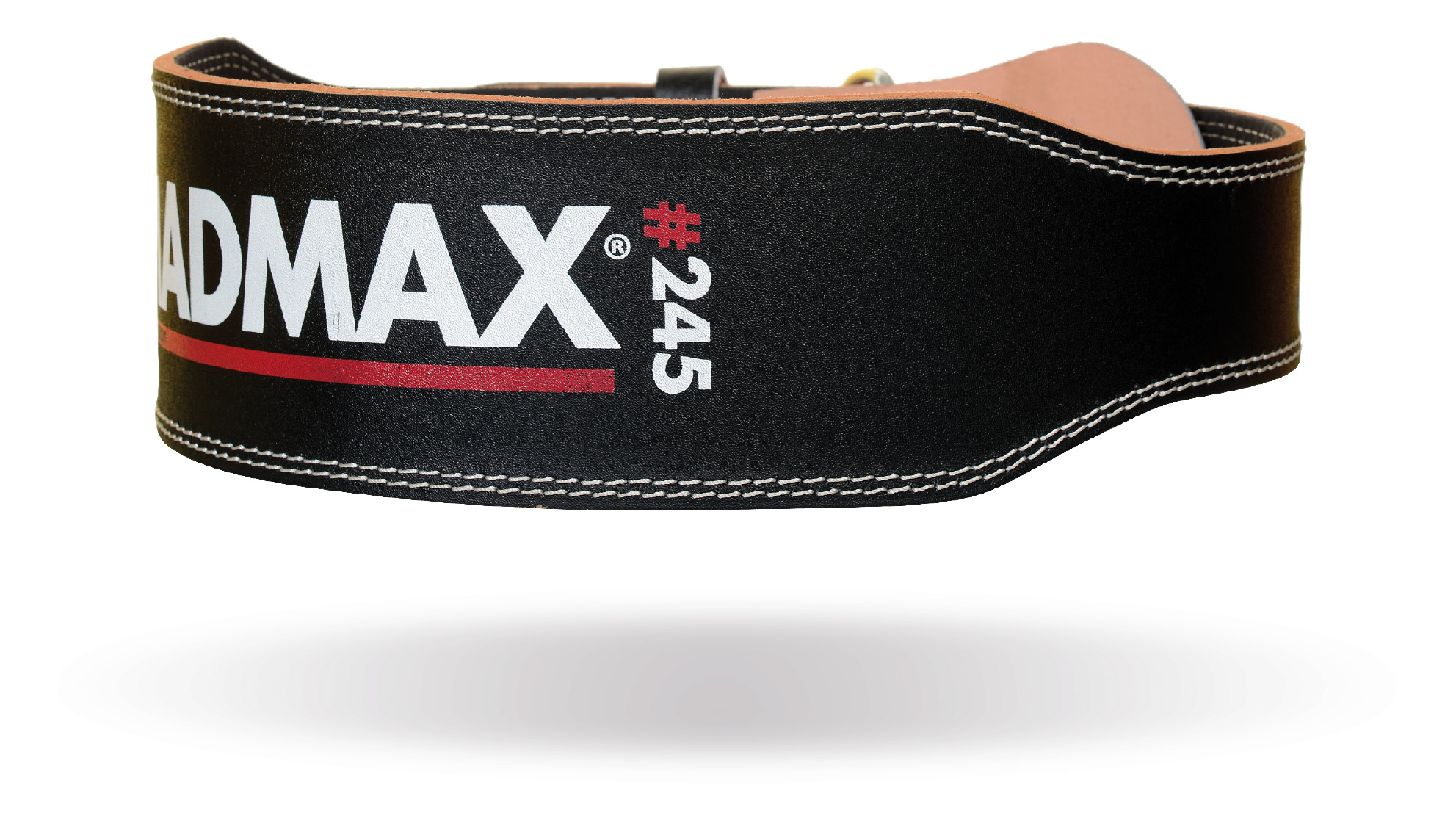 MAD MAX MFB-245 full leather black belt