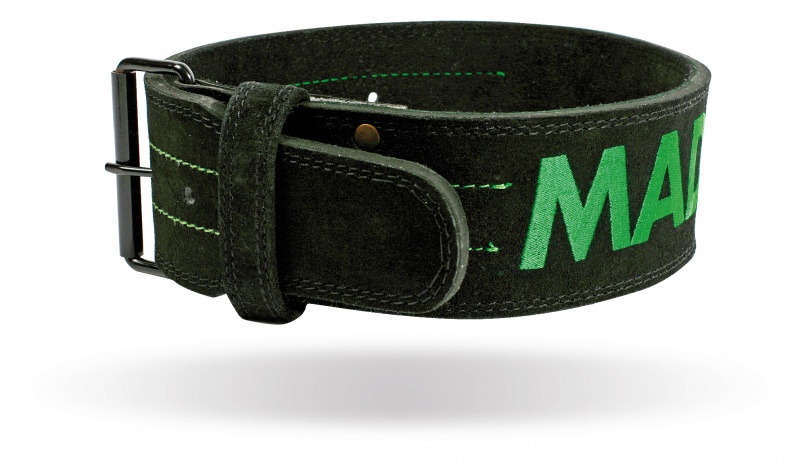 MAD MAX MFB-301 Suede Single Prong belt - 4“ 10 mm