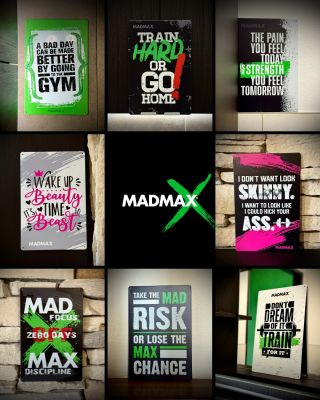 🆕 Own your mindset. Own your walls. Stay MAD. Get MAX! 🟢 Welcome the newest weapons for your headspace! 🔥 MADSIGNS — signs...