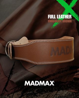 🟤 MADMAX Full Leather Belt in Chocolate Brown – made to handle the grind, built to outlast the excuses. 🤝 Built from 5mm...